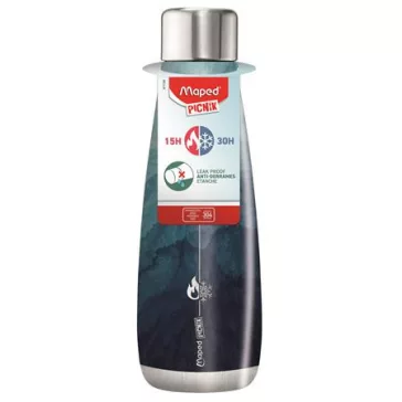   Termosz, duplafalú, 500 ml, rozsdamentes acél, MAPED PICNIK "Concept Adult", tengerkék