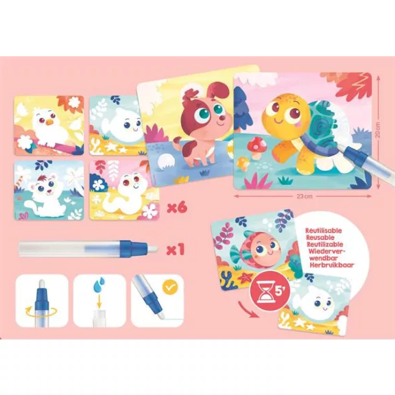 Színező, vízbázisú, MAPED CREATIV "Early Age My First Magic Color"