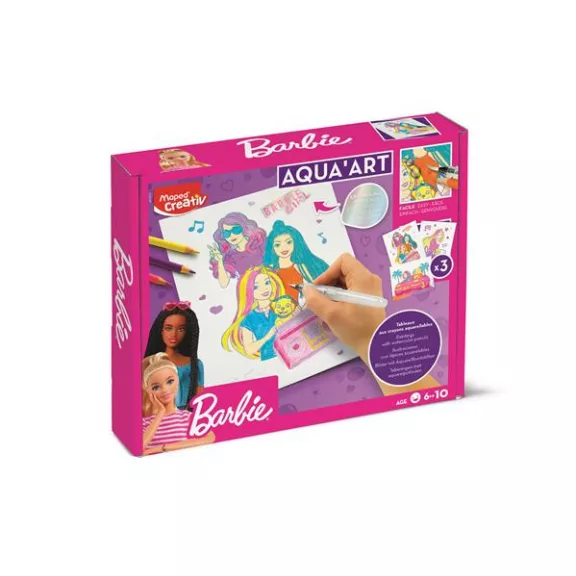 Akvarell festőkészlet, MAPED CREATIV "Barbie Aqua Art" Akvarell festőkészlet, MAPED CREATIV "Barbie Aqua Art"