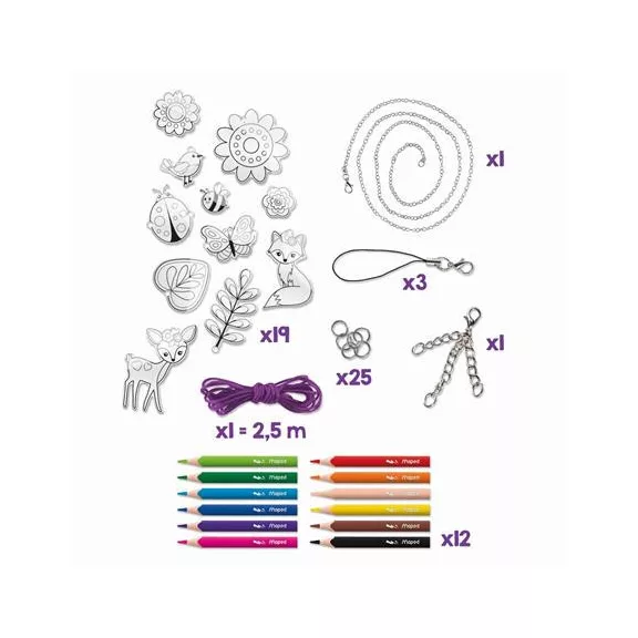 Mágikus ékszerkészítő készlet, MAPED CREATIV "Imagin' Style"