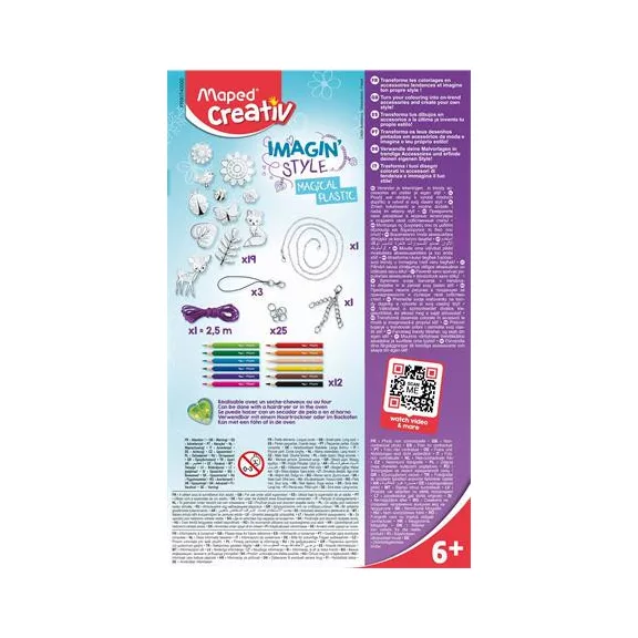 Mágikus ékszerkészítő készlet, MAPED CREATIV "Imagin' Style"