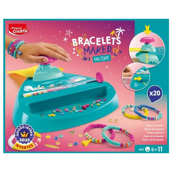 Karkötő készítő készlet, MAPED CREATIV "Heishi" Karkötő készítő készlet, MAPED CREATIV "Heishi"