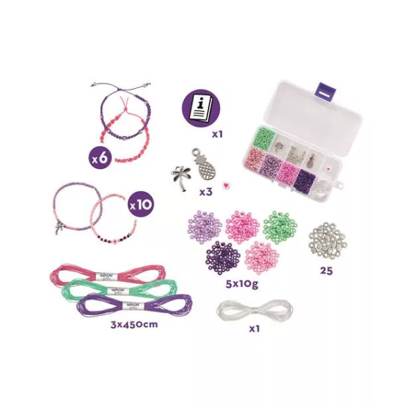 Karkötő készítő készlet, MAPED CREATIV "Barbie Imagin'Style"