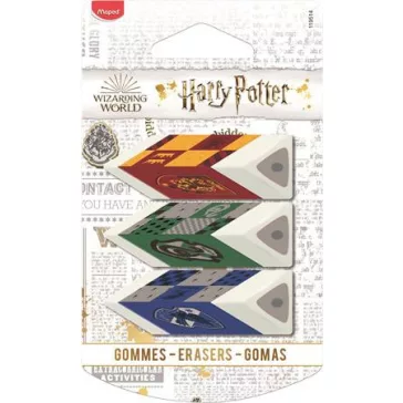   Radír, MAPED "Harry Potter Teens Pyramid", vegyes színek