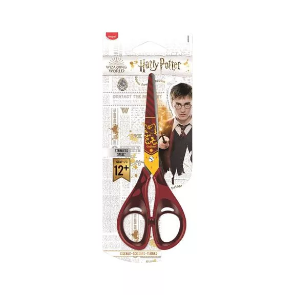 Olló, iskolai, 16 cm, MAPED "Harry Potter Teens"