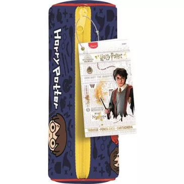   Tolltartó, cipzáras, MAPED, "Harry Potter Kids", kék