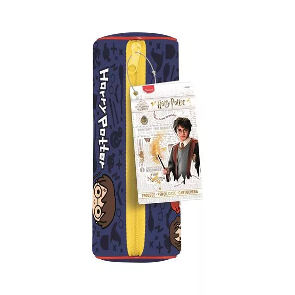 Tolltartó, cipzáras, MAPED, "Harry Potter Kids", kék