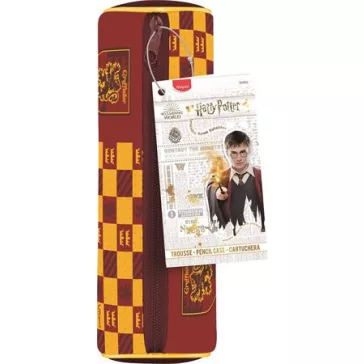   Tolltartó, cipzáras, MAPED, "Harry Potter Teens", bordó