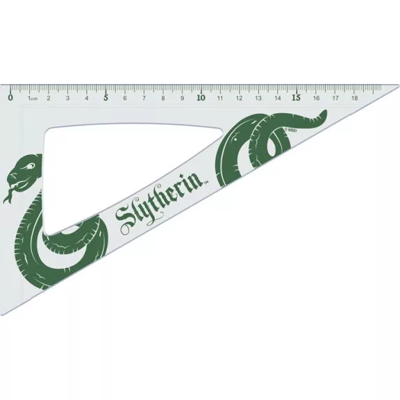 Vonalzókészlet, műanyag, 4 darabos, MAPED "Harry Potter Teens"