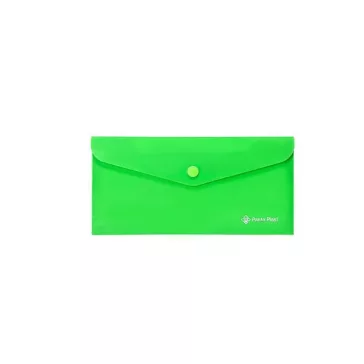 Irattartó tasak, DL, PP, patentos, PANTA PLAST, neon zöld
