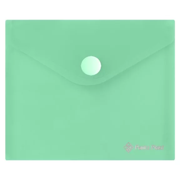 Irattartó tasak, A6, PP, patentos, 160 mikron, PANTA PLAST, pasztellzöld