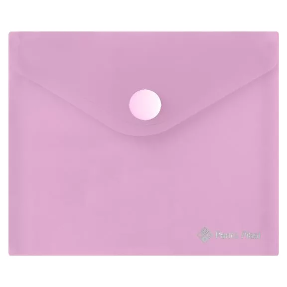 Irattartó tasak, A6, PP, patentos, 160 mikron, PANTA PLAST, pasztell rózsaszín