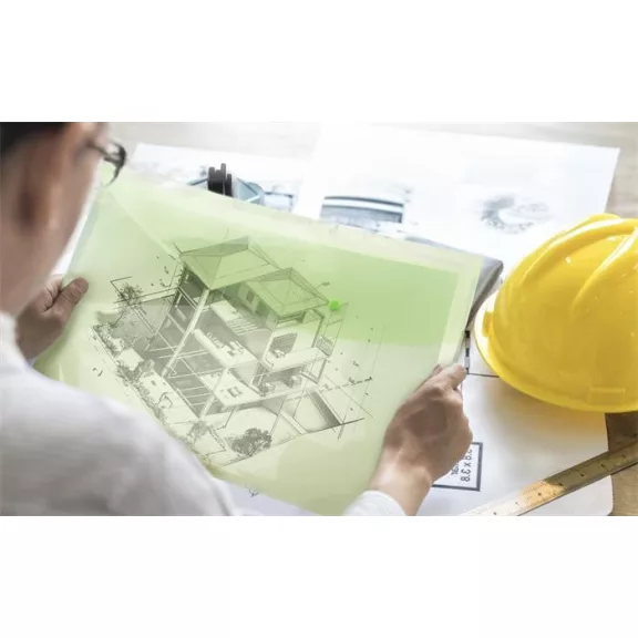 Irattartó tasak, A3, PP, patentos, RAPESCO, vegyes színek