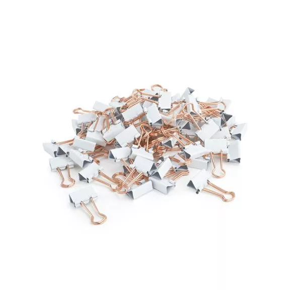 Bindercsipesz, 19 mm, RAPESCO, fehér