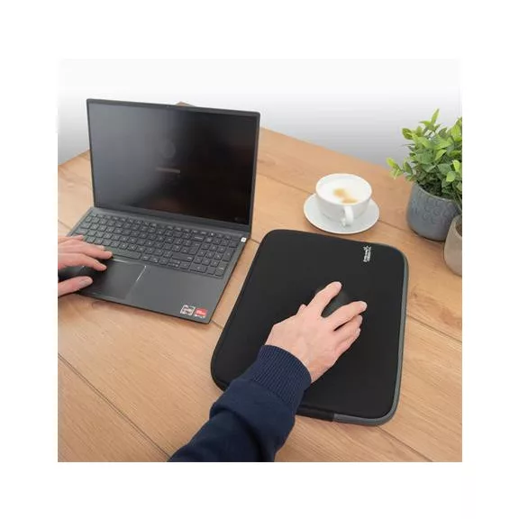 Notebook tok, 14", antibakteriális, RAPESCO, fekete