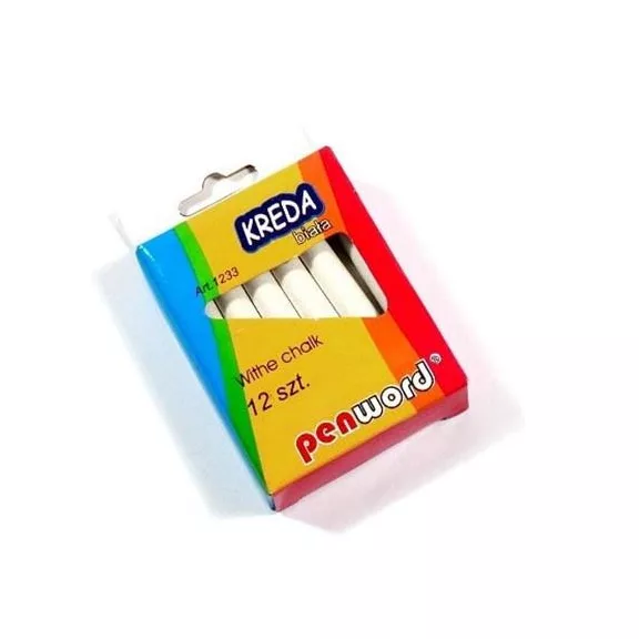 Táblakréta, kerek, SAKOTA, fehér Táblakréta, kerek, SAKOTA, fehér
