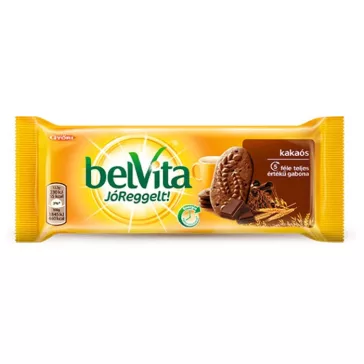Keksz, 50 g, GYŐRI "Belvita Jó reggelt", kakaós