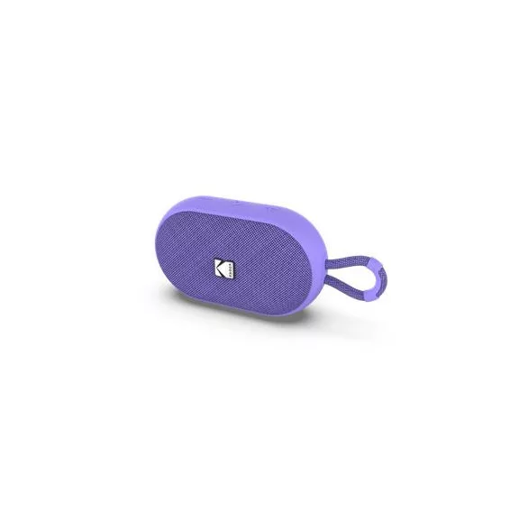 Hangszóró, hordozható, 6W RMS, KODAK "PWS2284", lila