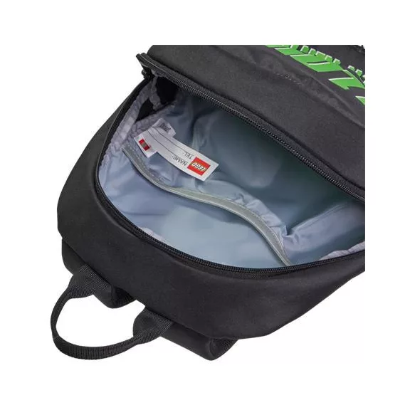 Hátizsák, közepes, LEGO "Ninjago Lloyd", fekete-mintás