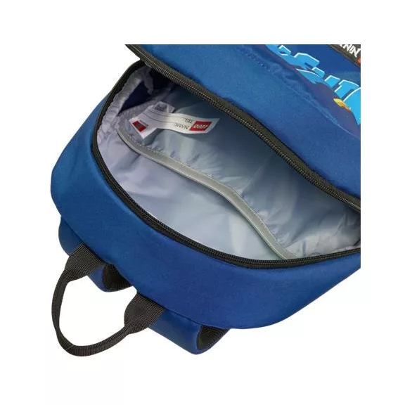 Hátizsák, közepes, LEGO "Ninjago Jay", kék-mintás