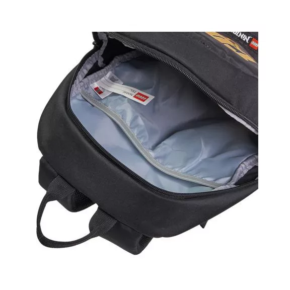 Hátizsák, közepes, LEGO "Ninjago Cole", fekete-mintás