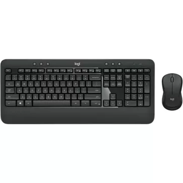   Egér- és billentyűzet készlet, vezeték nélküli, USB, HUN, LOGITECH "MK540"