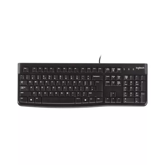 Billentyűzet, vezetékes, USB, HUN, LOGITECH "K120"