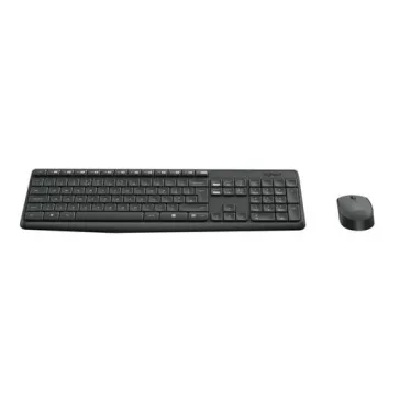   Egér- és billentyűzet készlet, vezeték nélküli, USB, HUN, LOGITECH "MK235"