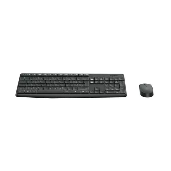 Egér- és billentyűzet készlet, vezeték nélküli, USB, HUN, LOGITECH "MK235"