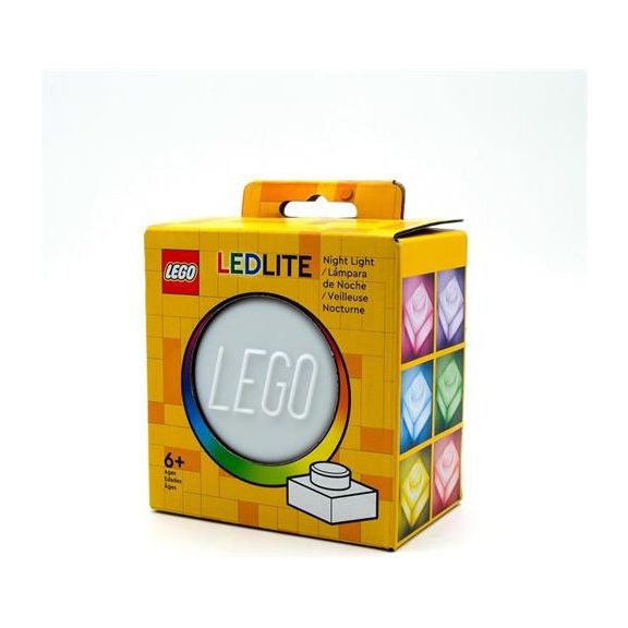 Éjszakai fény, LEGO "Iconic 1x1 plate", fehér