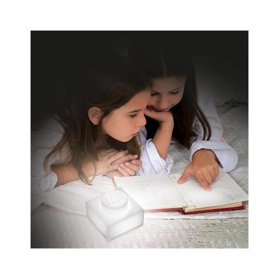 Éjszakai fény, LEGO "Iconic 1x1 plate", fehér