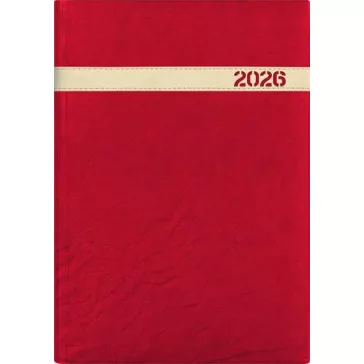   Naptár, tervező, B5, heti, DAYLINER, "The Boss", bordó