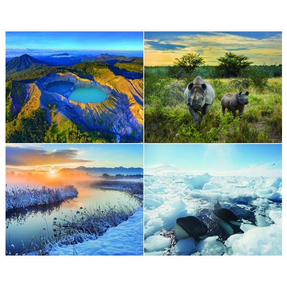 Naptár, fali, CSG, "Csodálatos bolygónk"