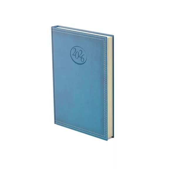 Naptár, tervező, A5, napi, TOPTIMER, "Ace", világoskék