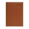 Naptár, tervező, A5, napi, műbőr, TOPTIMER, "Business", barna