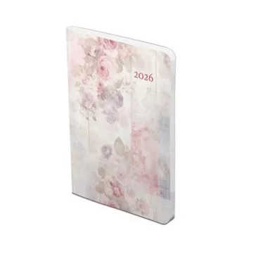   Naptár, tervező, B6, heti, TOPTIMER, "Joy flexi", pasztel