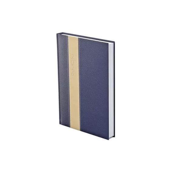 Naptár, tervező, A5, napi, TOPTIMER "Fashion", kék-bézs-kék