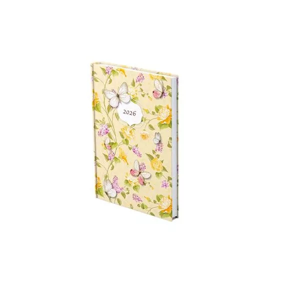 Naptár, tervező, A5, heti, TOPTIMER "Joy", pillangó