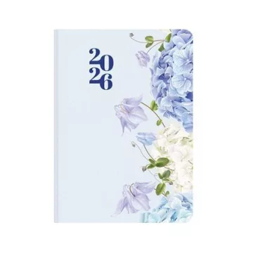   Naptár, tervező, B6, napi, TOPTIMER, "Joy", harangvirág