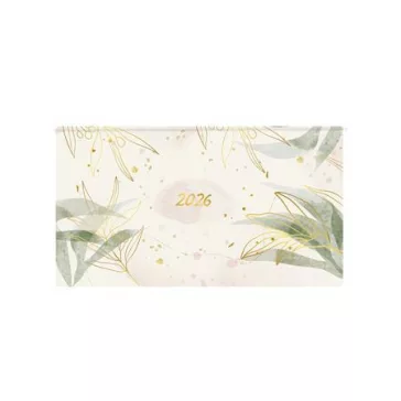   Zsebnaptár, fekvő elrendezésű, TOPTIMER, "Joy", levelek