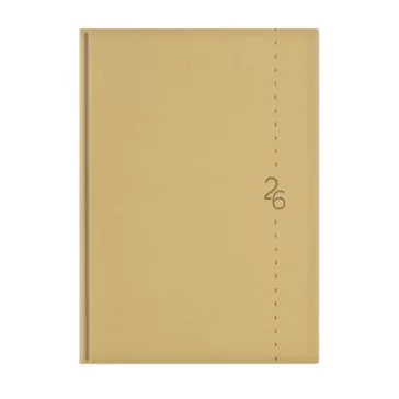   Naptár, tervező, B5, heti, TOPTIMER "Linea", bézs