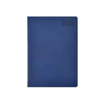   Naptár, tervező, B6, heti, TOPTIMER "Madeira", kék-narancs