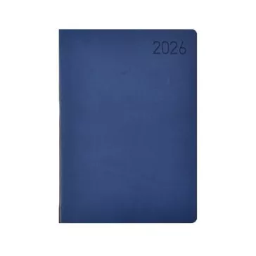   Naptár, tervező, A5, napi, TOPTIMER "Madeira", kék-narancs