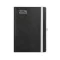 Naptár, tervező, A5, napi, TOPTIMER, "Nero", fekete-szürke