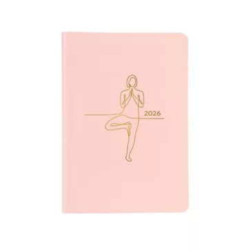   Naptár, tervező, B6, heti, TOPTIMER "Pastel", rózsaszín