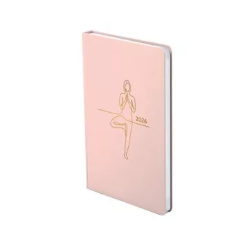   Naptár, tervező, B6, heti, TOPTIMER "Pastel", rózsaszín