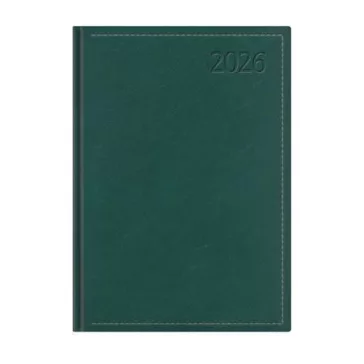   Naptár, tervező, A4, heti, TOPTIMER "Traditional", zöld