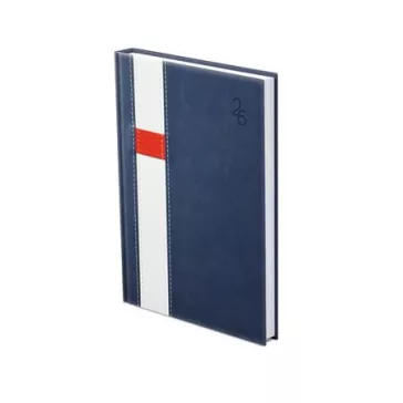   Naptár, tervező, B6, heti, TOPTIMER "Vario", kék-fehér