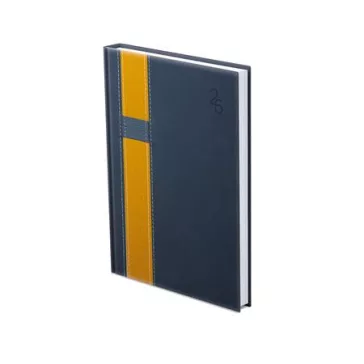   Naptár, tervező, B6, heti, TOPTIMER "Vario", kék-sárga