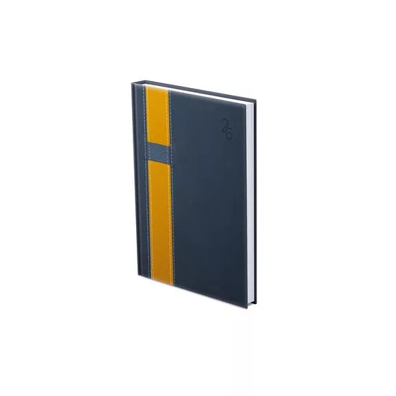 Naptár, tervező, B6, heti, TOPTIMER "Vario", kék-sárga
